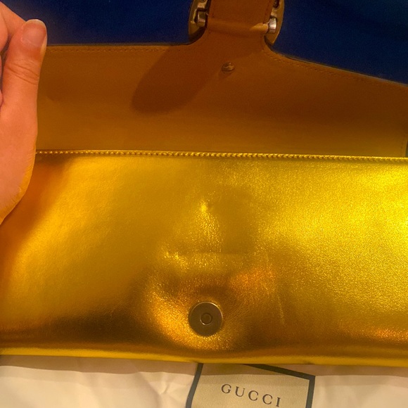 Gucci Dionysus Gold Clutch - Picture 5 of 5